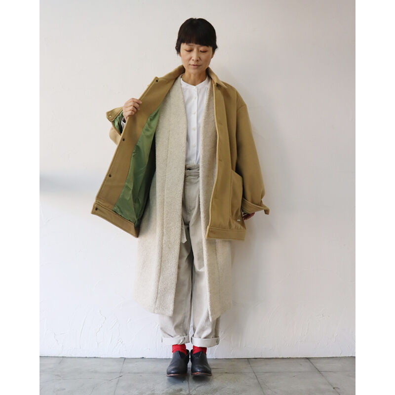 amne アンヌ MELTON harrington coat メルトンハリントンコート #ベ