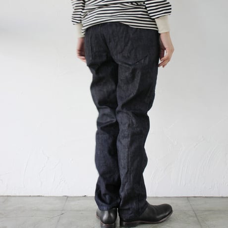 homspun ホームスパン　14ozデニムパンツ　#ブルー、ブラック、杢ブラック
