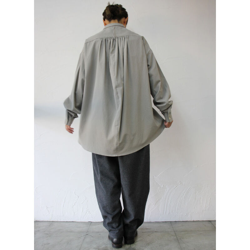 SUSURI ススリ ヘムレンシャツ #peche , tarte , ash 【送料無料】