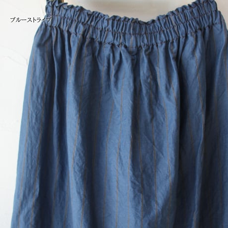 **再入荷** homspun ホームスパン　C/Lチェック＆ストライプスカート　【送料無料】