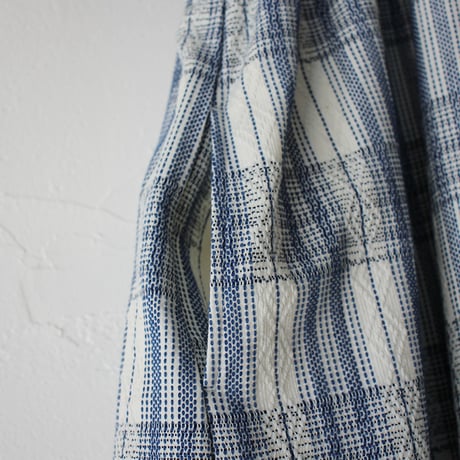 ASEEDONCLOUD アシードンクラウド　Hand embroidery cloth Sailing dress #インディゴ