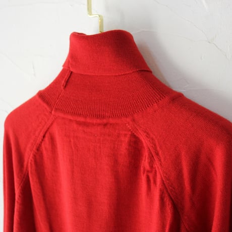 **再々入荷** atelier naruse アトリエナルセ　ウールタートルネックニット　wool turtle-neck knit　【送料無料】