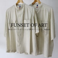 FUNSET OF ART ファンセットオブアート　IDGレーヨンウォバッシュ半袖カバーシャツ　#wabash 【送料無料】