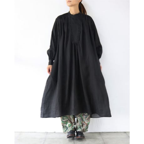 SUSURI ススリ　ぺブルドレス　#black 【送料無料】