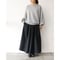 **またまた再入荷** Linenya リネンヤ　高密度コットンタックスカート