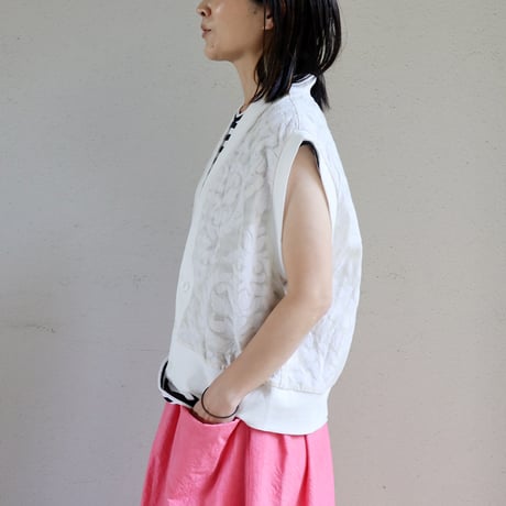 ARTE POVERA アルテポーヴェラ　インドジャガードベスト　#キナリ