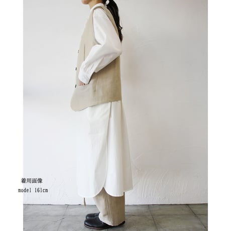 SUSURI ススリ　サービングベスト　#beige 【送料無料】