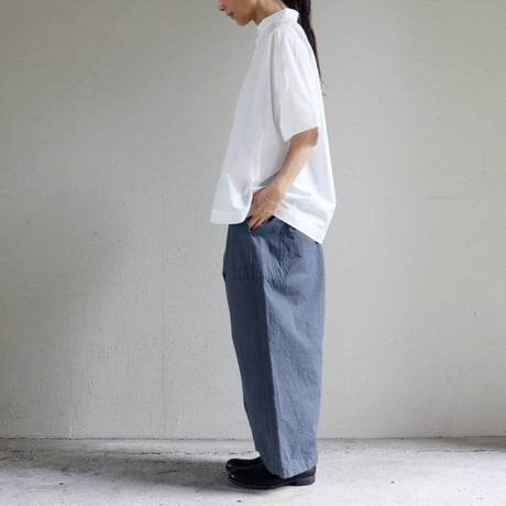 **またまた再入荷** homspun ホームスパン　バルキーシーチング厚手ギャザーパンツ　【送料無料】