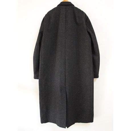 **SuKiMa別注**LASSO ラッソ　Wanderer Mantel コート　#ブラック　【送料無料】