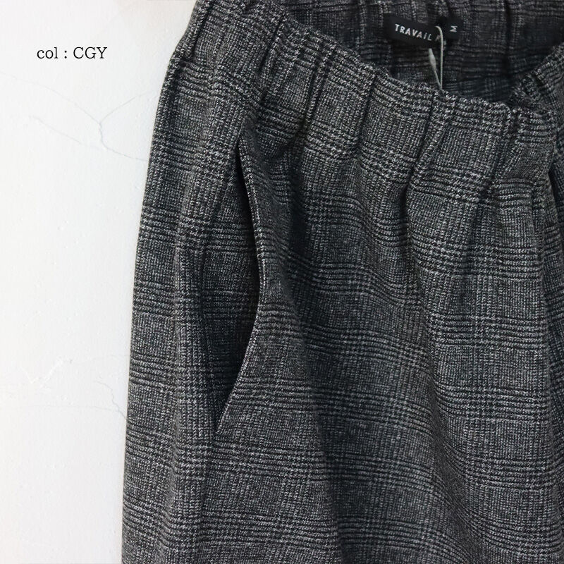 サイズ欠け分再入荷**TRAVAIL MANUEL トラバイユマニュアル 杢