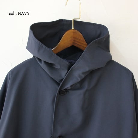 **2026春夏分到着** TRAVAIL MANUEL トラバイユマニュアル　コーデュラ60/40クロスボタンパーカー【送料無料】