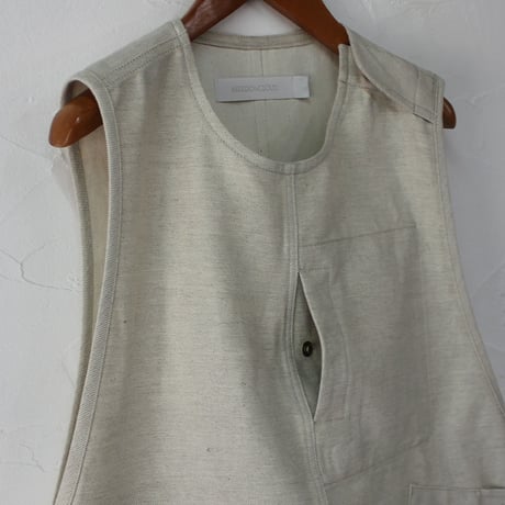 ASEEDONCLOUD アシードンクラウド　cloud seeding vest #生成り 【送料無料】