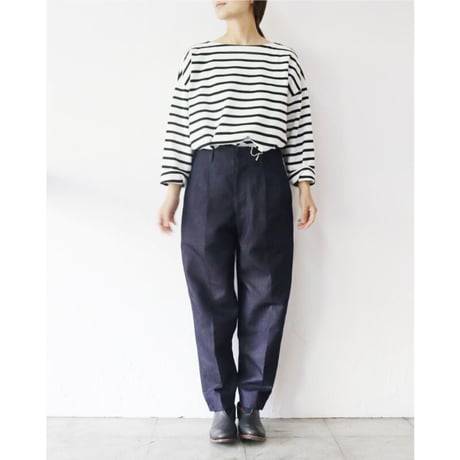 ASEEDONCLOUD アシードンクラウド HandWerker Slacks 綿麻デニムスラックス　#インディゴ