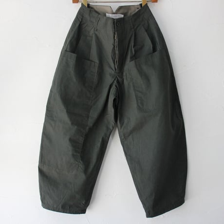 ASEEDONCLOUD アシードンクラウド　Old functional cloth Kiokushi trousers  #キャメル、ダークグリーン　【送料無料】