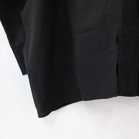**またまた再入荷** homspun ホームスパン　ダブルフラットカラープルオーバーブラウス
