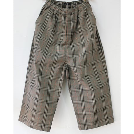 TRAVAIL MANUEL トラバイユマニュアル　T/Cチェックレイバーパンツ　#ベージュｘブラック、ブラックウォッチ　【送料無料】