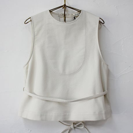 **再々入荷** SUSURI ススリ　ムールベスト　#black,ivory 【送料無料】