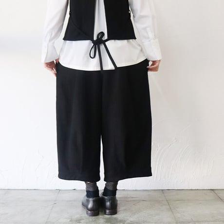 SUSURI ススリ　ラクーンパンツ　#cream , black 　【送料無料】