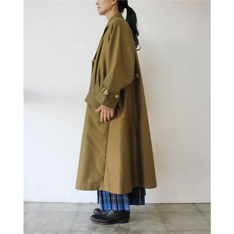 ASEEDONCLOUD アシードンクラウド　Fieldstone moleskin Shepherd coat モールスキンシェパードコート  #カーキ