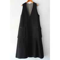 susuri ススリ　アイデリックワンピース　#brown　【送料無料】