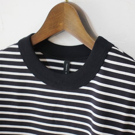TRAVAIL MANUEL トラバイユマニュアル　ミディボーダーフレンチTシャツ