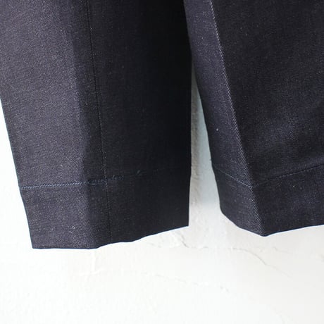 ASEEDONCLOUD アシードンクラウド HandWerker Slacks 綿麻デニムスラックス　#インディゴ