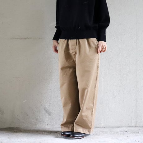 TRAVAIL MANUEL トラバイユマニュアル　ルアンチンチノベースパンツ