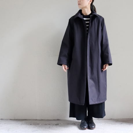 **2025a/w分到着**atelier naruse アトリエナルセ　cotton batting coat　コットン中綿コート　【送料無料】