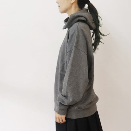 LinenYa リネンヤ　ヤク混パーカー　#チャコール、グレー、オートミール