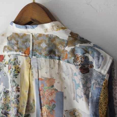 ASEEDONCLOUD アシードンクラウド　Travel memories print Kafusho shirt #マルチ　【送料無料】