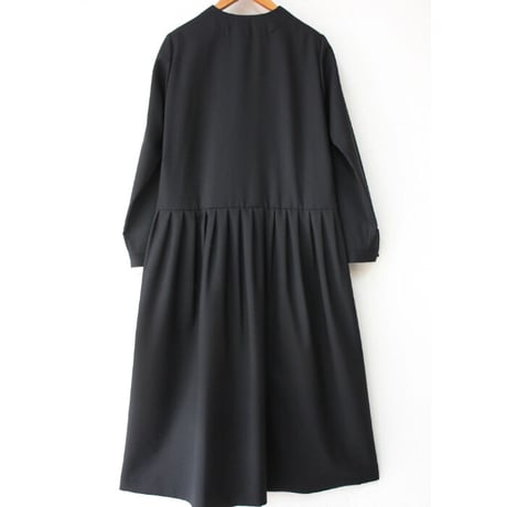 **2026年度分到着** atelier naruse アトリエナルセ kurumi button formal one-piece クルミボタンフォーマルワンピース　#ブラック