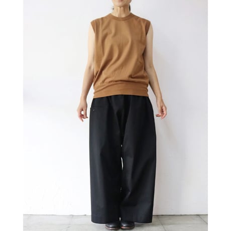 TRAVAIL MANUEL トラバイユマニュアル　コンパクトチノシャムパンツ　♯キャメル、カーキ、チャコールブラウン、ブラック　【送料無料】