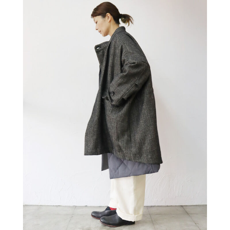 sizeMのみ再入荷** FUNSET OF ART ファンセットオブアート リネンウール