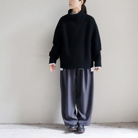 **2026年春夏分到着** TRAVAIL MANUEL トラバイユマニュアル　ドレープツイルバームパンツ 【送料無料】