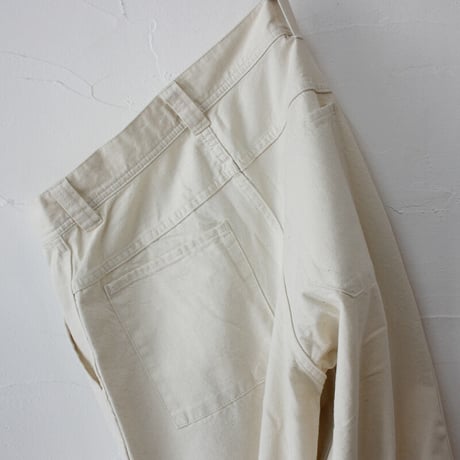 homspun ホームスパン　10ozデニムペインターパンツ　#生成り、ブルー