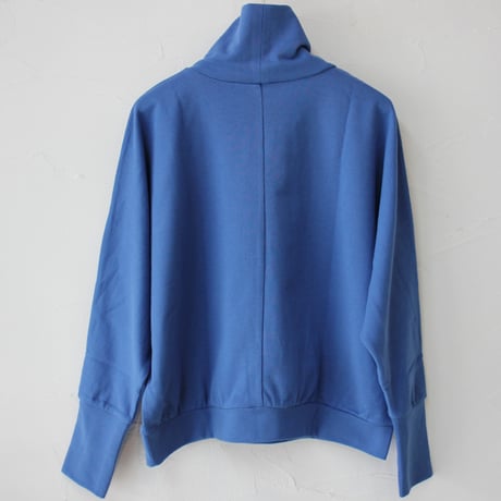 **またまた再入荷** LinenYa リネンヤ　ミニ裏毛ハイネックプルオーバー　#ブルー、アイボリー　【送料無料】