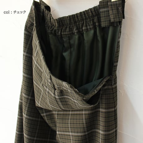 atelier naruse アトリエナルセ エコアーチ®️ Aラインスカート ECOARCH®️ A-line skirt
