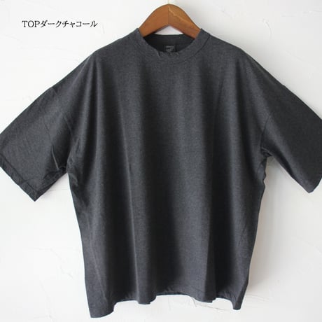 **2026春夏分到着** homspun ホームスパン　30/1天竺BIG-Tシャツ