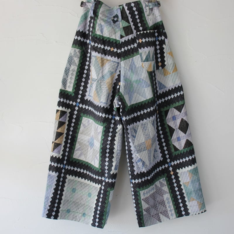 ASEEDONCLOUD アシードンクラウド Mosaic quilt print Jyunr