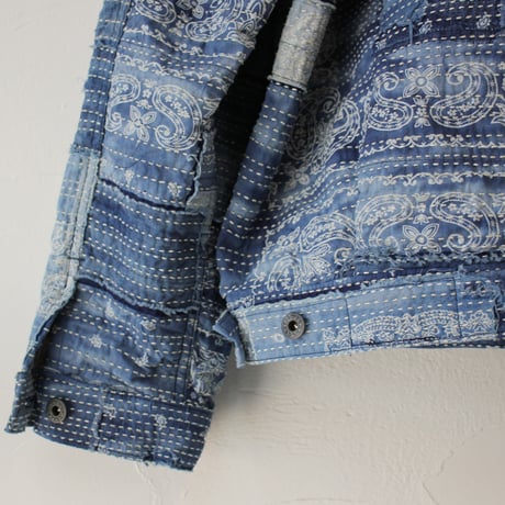 FUNSET OF ART ファンセットオブアート COF IDGバンダナBORO2nd GJKT #indigo 【送料無料】