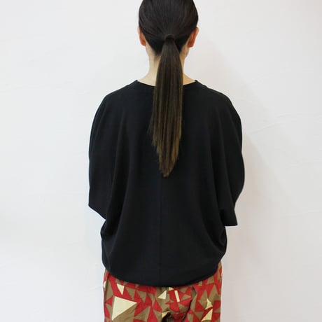 **2024s/s分到着**atelier naruse アトリエナルセ　コットン鹿の子バルーンカットソー　cotton kanoko balloon cut&sewn