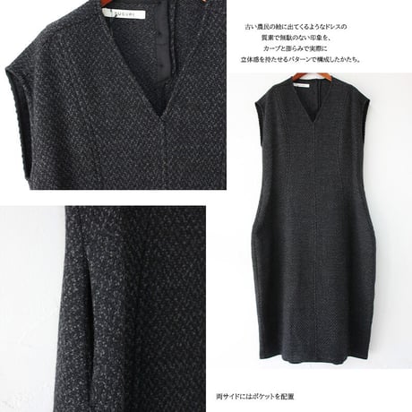 **再入荷** SUSURI ススリ グリナードレス　♯black【送料無料】