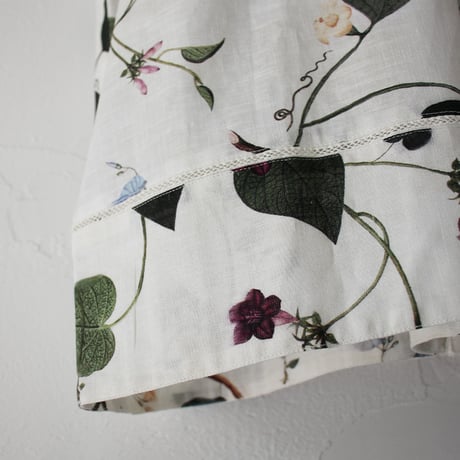 ASEEDONCLOUD アシードンクラウド　Tree worship print Holy island dress #off white 【送料無料】