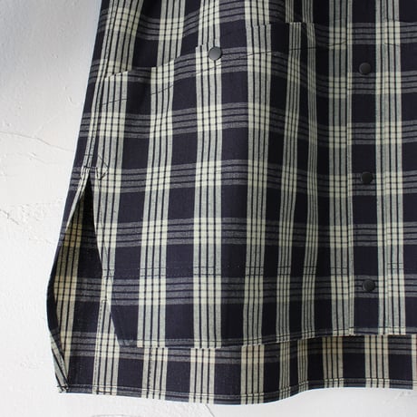 ASEEDONCLOUD アシードンクラウド　HandWerker ハンドベイカー HW light coat #indigo check