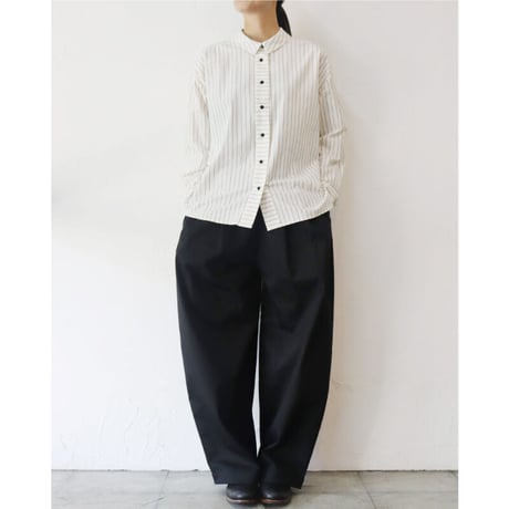 TRAVAIL MANUEL トラバイユマニュアル　コンパクトチノストレッチコクーンパンツ　　【送料無料】