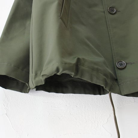 TRAVAIL MANUEL トラバイユマニュアル　コーデュラ60/40クロスボタンブルゾン　#ブラック、オリーブ　【送料無料】