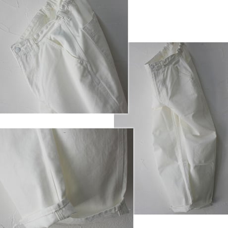 ARTE POVERA アルテポーヴェラ　チノバギーパンツ　#ホワイト、アイスグレー