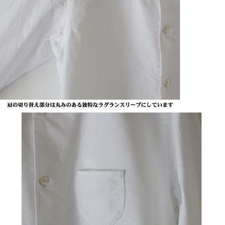**S u K i M a -スキマ-別注・再入荷**LASSO ラッソ　スキマのラウンドカラーブラウス　♯ホワイト　【送料無料】