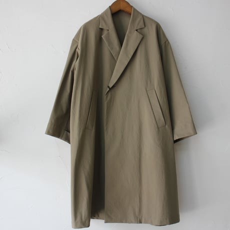 TRAVAIL MANUEL トラバイユマニュアル ハイスペックチノフィールドコート　#ブラック、モカベージュ