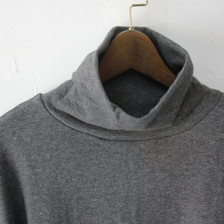 **再入荷** LinenYa リネンヤ　ヤク混ハイネックプルオーバー　#チャコール、グレー、オートミール